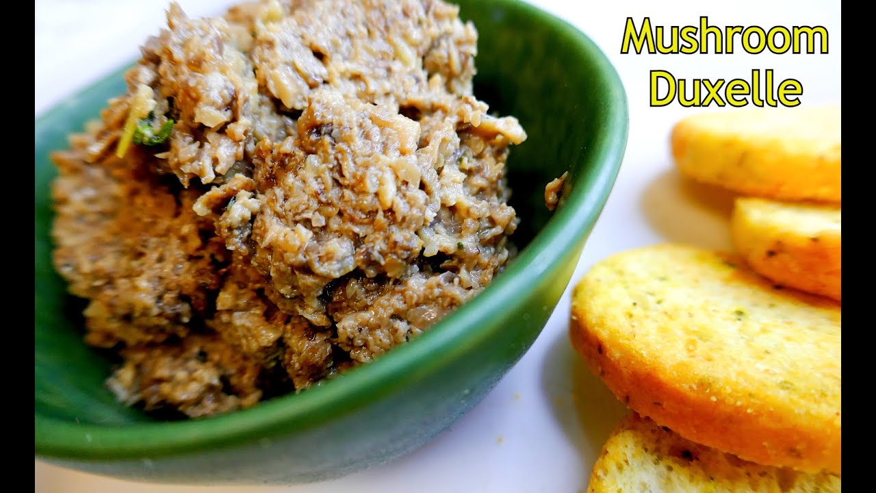 Easy Mushroom Duxelles Recipe YouTube