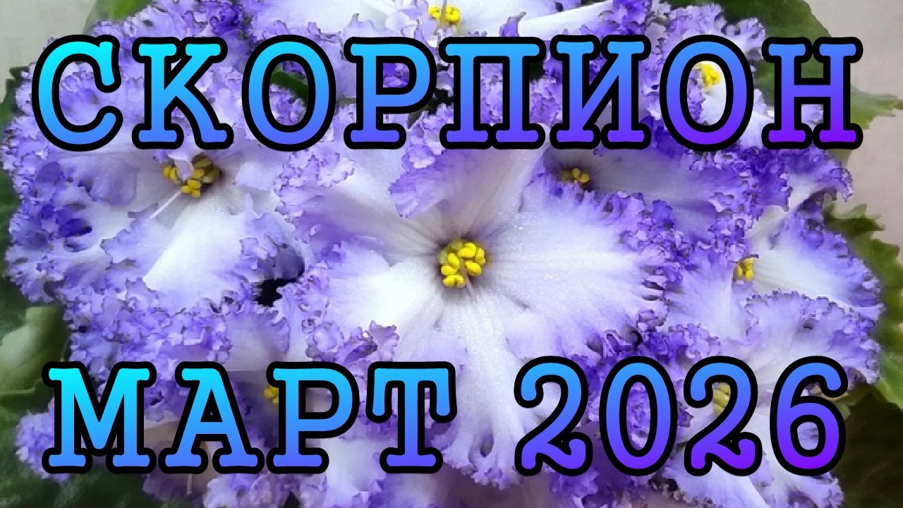 СКОРПИОН таро прогноз на МАРТ 2026 года