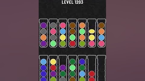 【Ball Sort Puzzle】Level.1203