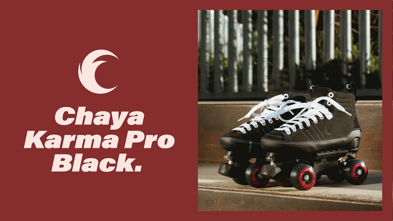 Alice´s skatepark session on the Chaya Karma Pro Black