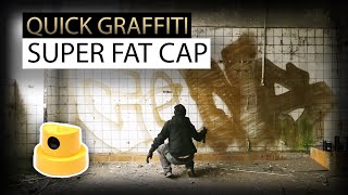 QUICK SUPER FAT CAP GRAFFITI | ASMR | RAW | FULL PROCESS | 2024
