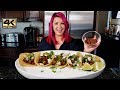 THE BEST TACOS DE CHICHARRON  VEGANO DE SOYA MEXICAN STYLE VEGAN SOY CHICHARRON STREET TACOS