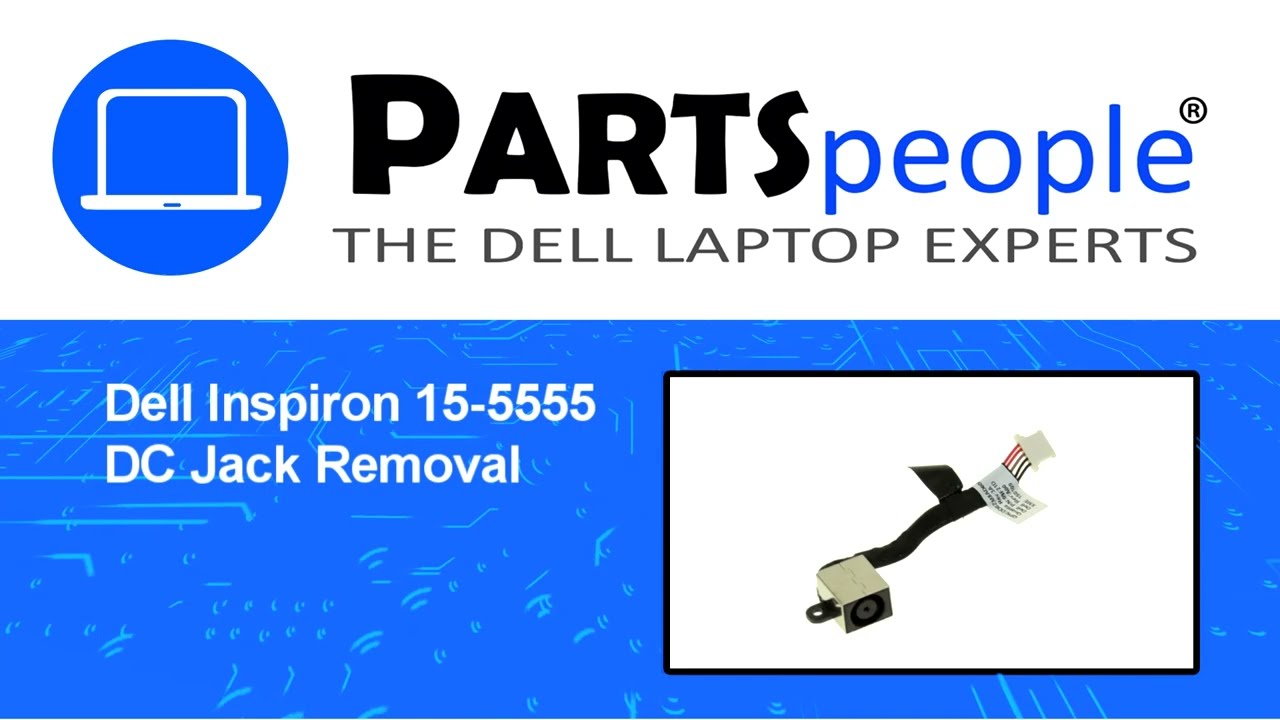 Dell Inspiron 15 5555 (P51F002) DC Jack How-To Video Tutorial