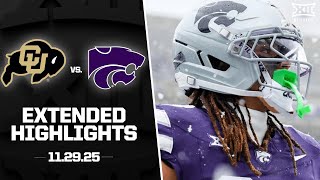 Colorado vs. Kansas State Extended Highlights | 2025 Big 12 Football