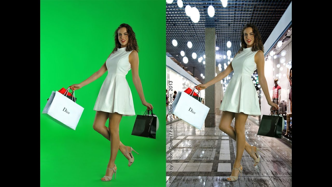 Fashion Photography workshop - Tips how-to make GREAT model photos on Green  Screen Studio Chroma key - YouTube