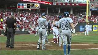 2010/06/12 DeJesus' bases-clearing double