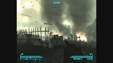 Fallout 3 Calvert Mansion BLOW UP Point Lookout DLC HD