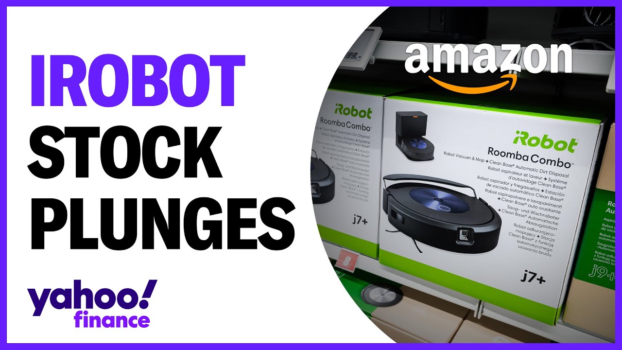 iRobot stock plunges on report EU will block Amazon deal YouTube