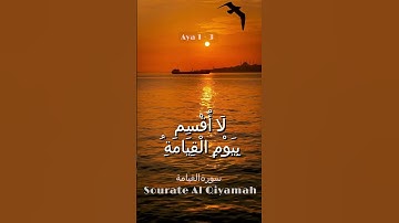 Sourate Al Qiyamah - Sheikh Saad Al Ghamdi سورة القيامة#short