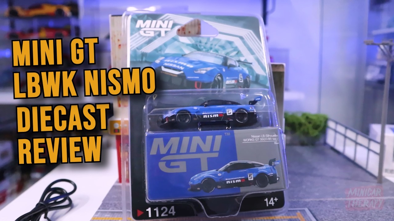 MINI GT NISSAN 35GTRR LB SILHOUETTE NISMO BLUE #diecast #minigt