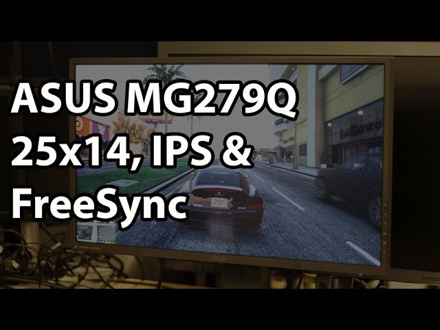 Så mange Og acceleration ASUS MG279Q Gaming Monitor Overview - YouTube
