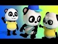 Dez na cama | Panda do bebê Bao | Poesia infantil | Learn Numbers | Kids Rhyme | Ten In The Bed
