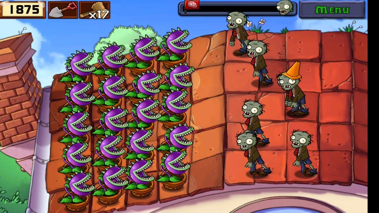PUZZLE Last Stand Roof with Chompers Plants vs Zombies #pvz #pvz2 # PUZZLE Last Stand Roof with Chompers Plants vs Zombies #pvz #pvz2 #
