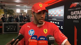 Lewis Hamilton & Charles Leclerc Post-Sprint Interview F1 2025 Qatar Grand Prix