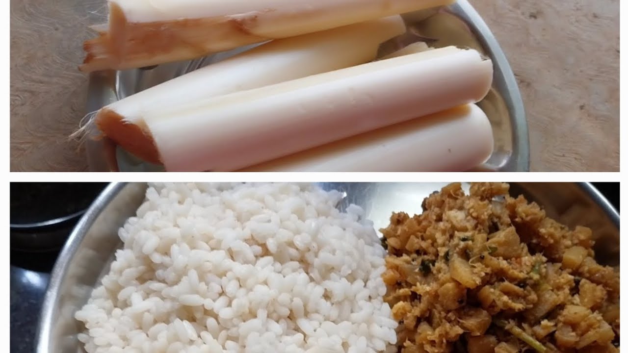 ಬಾಳೆ ದಿಂಡಿನ ಪಲ್ಯ, ಇದು ಆರೋಗ್ಯಕ್ಕೆ ಭಾರಿ ಒಳ್ಳೆಯದು. #cookingfood #.