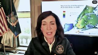 Governor Hochul and Mayor Adams Hold Virtual Briefing to Discuss Heavy Rainfall and Ongoing Flooding