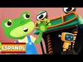 Max Jr. visita el taller de Gecko | Garaje de Gecko | Carros para niños | Vídeos educativos