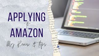 *NEW* APPLYING TO AMAZON: My Experience Attending the Amazon Student Engagement Workshop 2020