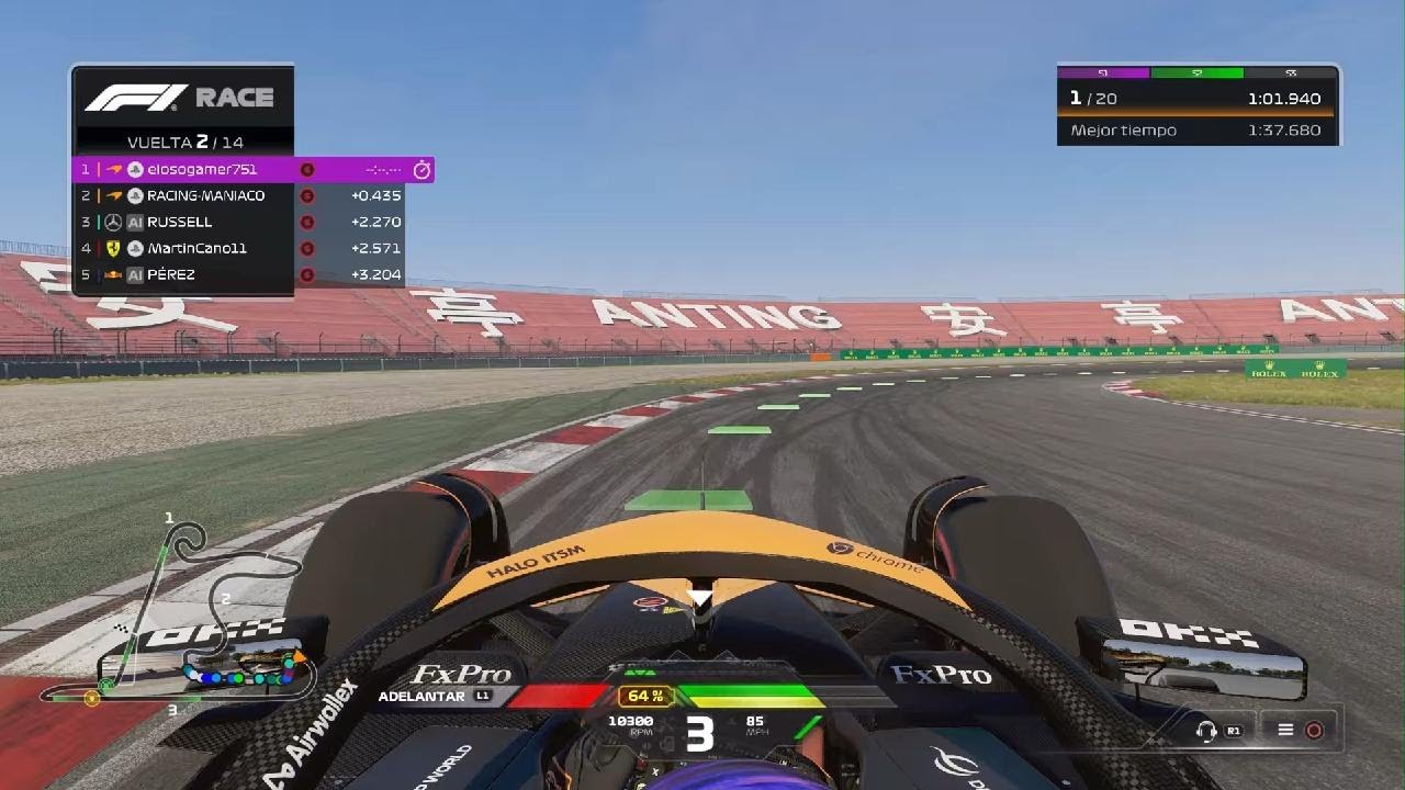 TORNEO DE F1 2 GP DE CHINA