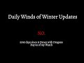 Daily The Winds of Winter Update: Day 93