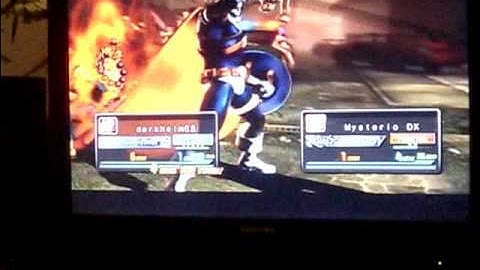 MVC 3 chun-li/ryu/akuma vs thor/spider-man/iron-man part 1 and part 2 online play on 360