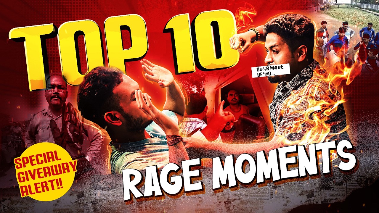 Top 10 Rage Moments of My Travel Vlogging | Bus Journey | Train Journey | GIVEAWAY ALERT