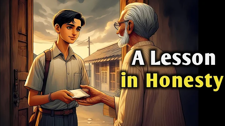 A Lesson in Honesty – True Story of a Poor Boy Who Returned a Lost Wallet | Moral Story in English