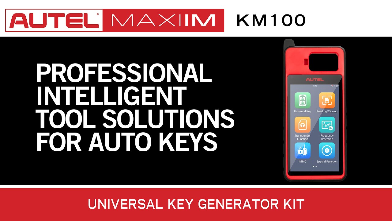 Programador de llaves MaxiIM KM100 de AUTEL Ibérica 