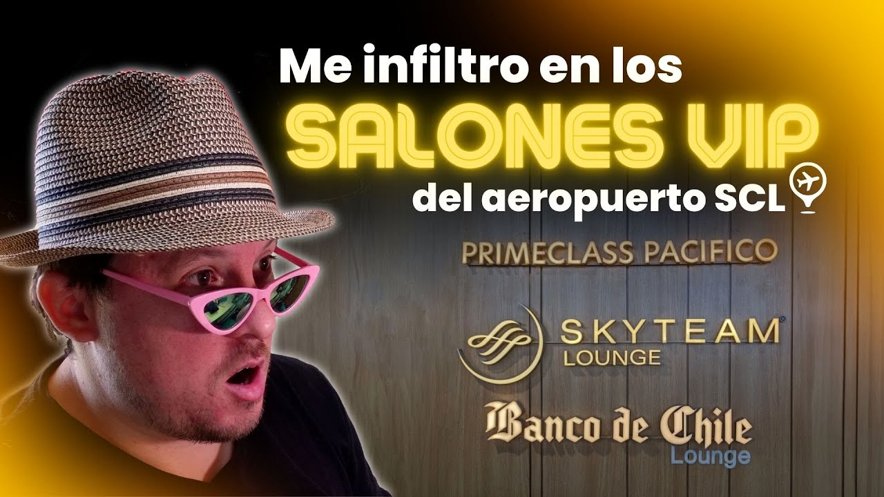 ✈️✨ ¡Descubre los Lujosos Salones VIP del Aeropuerto de SANTIAGO! 🌟