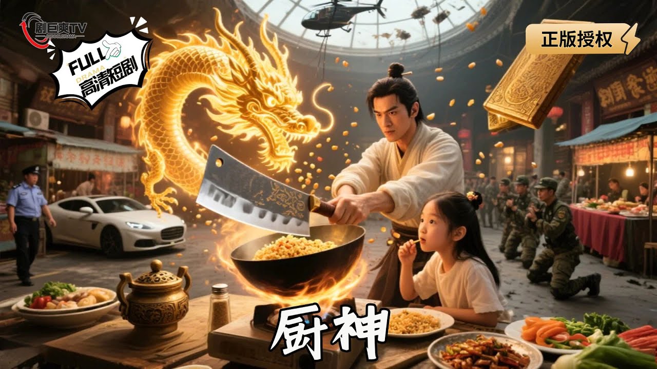 【Multi SUB】《厨神》半成功力搅风云！落魄厨神再崛起，龙鸣刀出谁与争锋？（全集）#爽文 #男频 #MiniDrama #精彩大陆短剧 ...