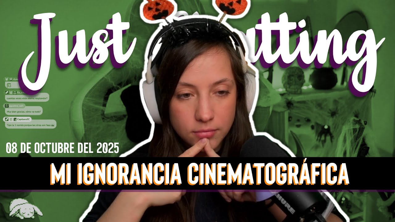 ¿Qué son las películas? | Disociando con Gabyplush - Just Chatting 08.10.2025