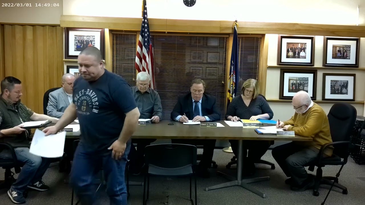 Village of Walton Regular Meeting - March 4th, 2024