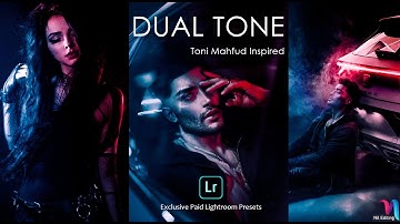 How to Edit Photo Like Toni Mahfud | Dual Tone Preset DNG & XMP Free Download