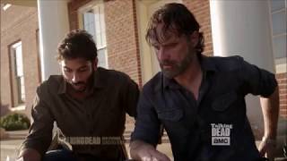 Talking Dead - Andrew Lincoln on Rick's relationship with Siddiq