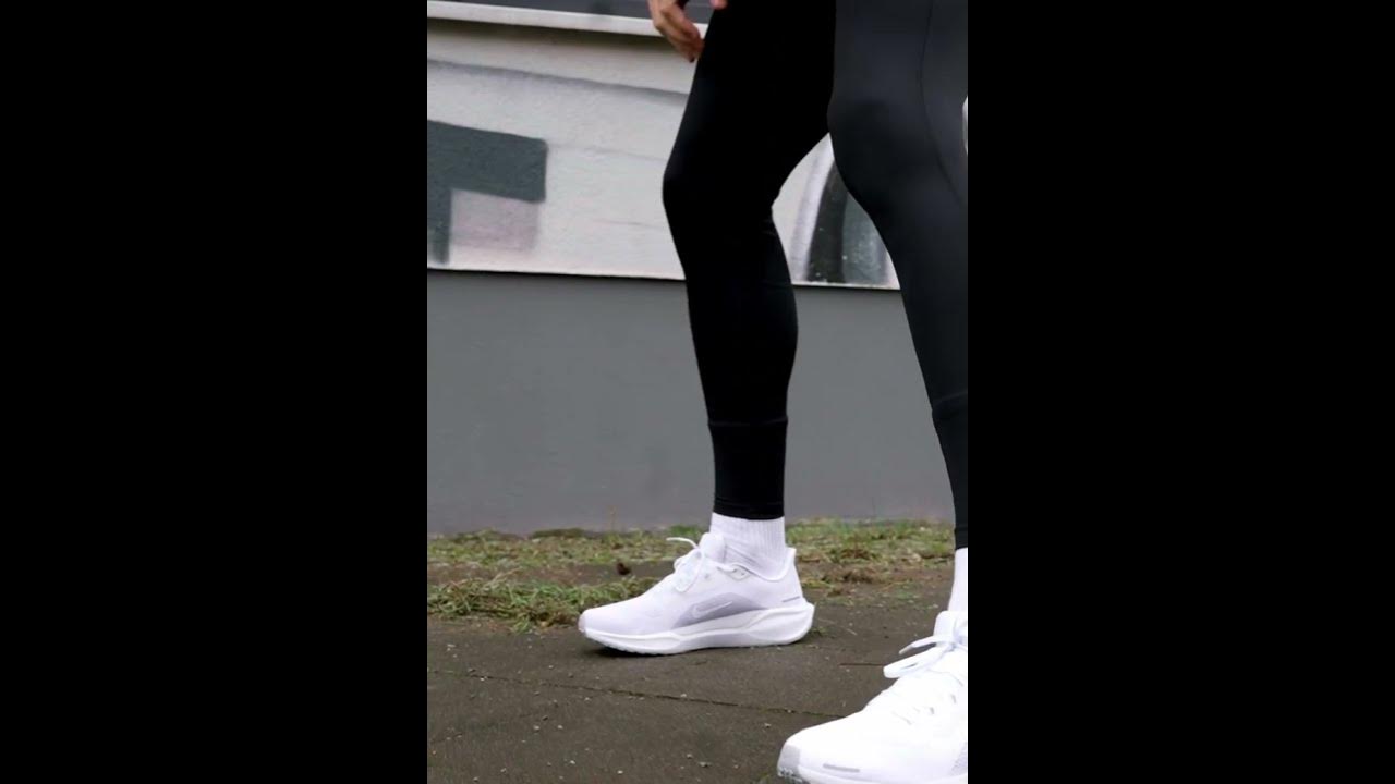 NIKE Performance AIR ZOOM PEGASUS 41 Road Running Shoes Sneakers White Metallic Silver | Zalando