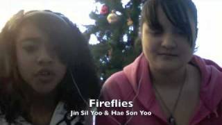 Video thumbnail of ""Fireflies" by Owl City feat. Jin Sil Yoo"