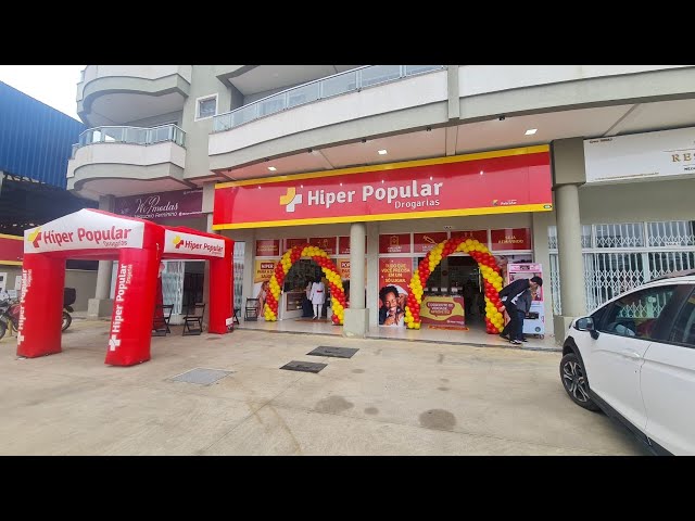 Inauguração da farmácia Hiper Popular em Mafra