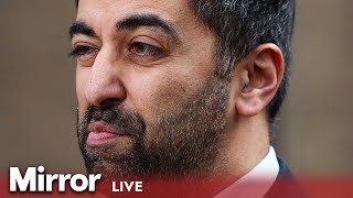 LIVE: Scene at Bute House amid reports of Humza Yousaf resigning