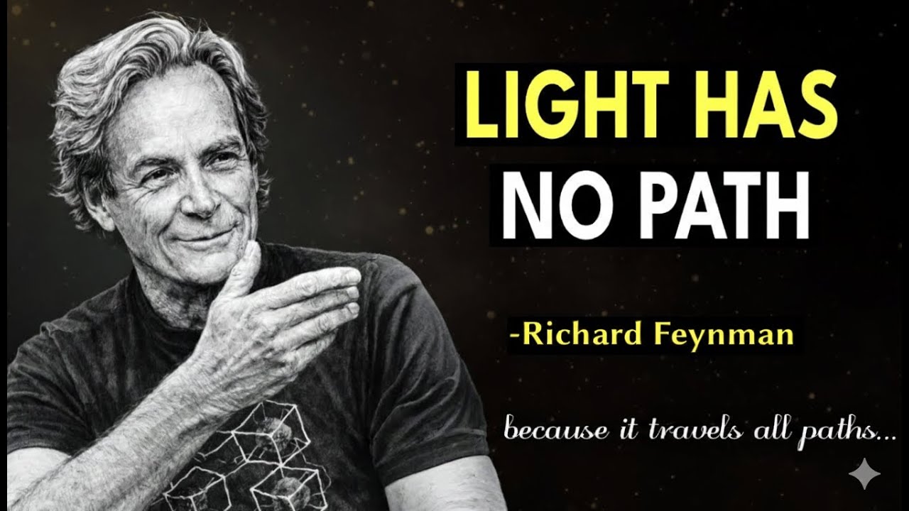 Richard Feynman’s Discovery About How Light Travels | Changing Physics Forever