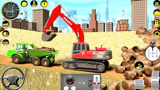 Stickman City Construction Excavator/Real Offroad Construction Game screenshot 3