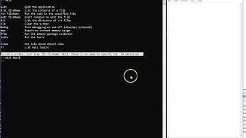 Introuction to the Console Commands for the Rhodus Verison 1.0 Interpreter