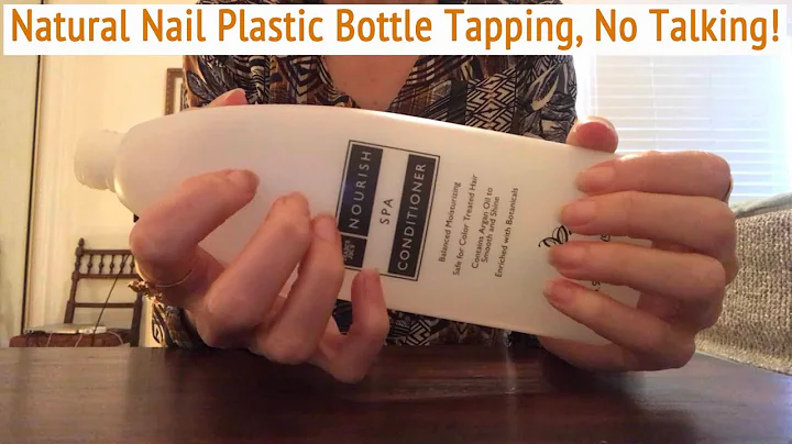 ASMR * This Plastic Bottle Only! * Natural Nails * Fast Tapping & Scratching * No Talking