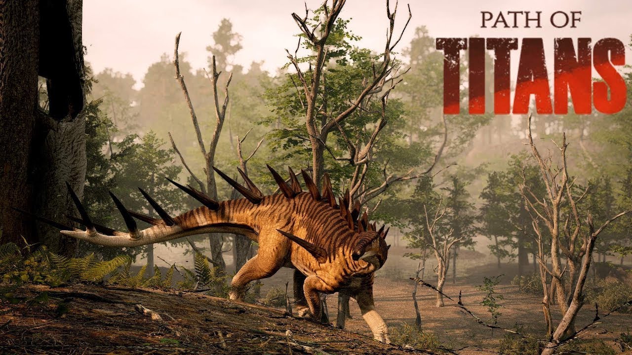 Quetz's against spino and croc - path of titans - YouTube