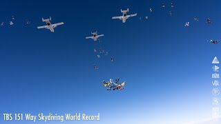 Total Break Sequential 151-Way 2 Point World Record - Lead / Trunk's View