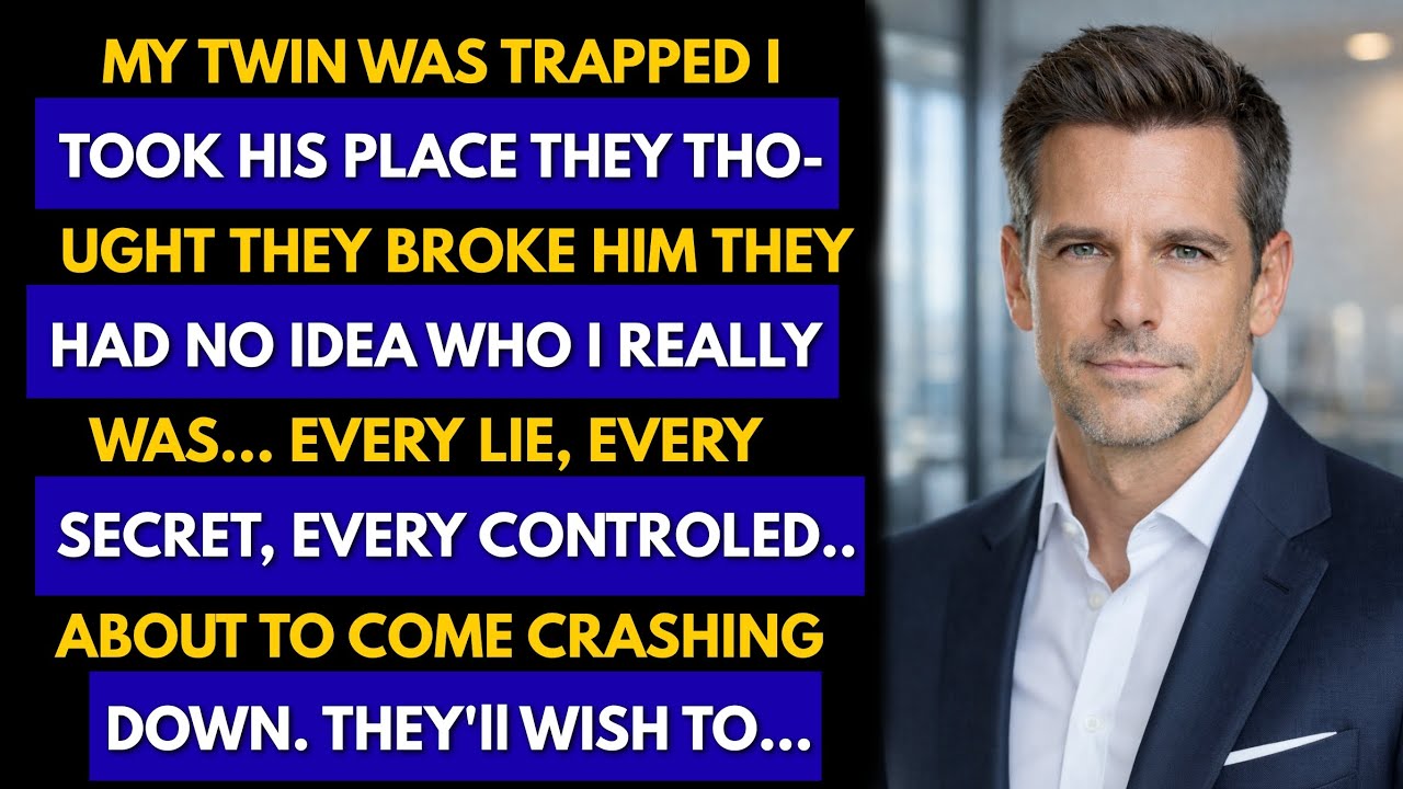 My Twin Was Hiding From His Wife… So I Took His Place