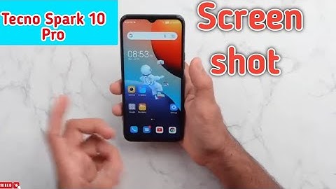 How To Take A Screenshot In Tecno Spark 10 Pro, Three Finger Screenshot In Tecno Spark 10 Pro,