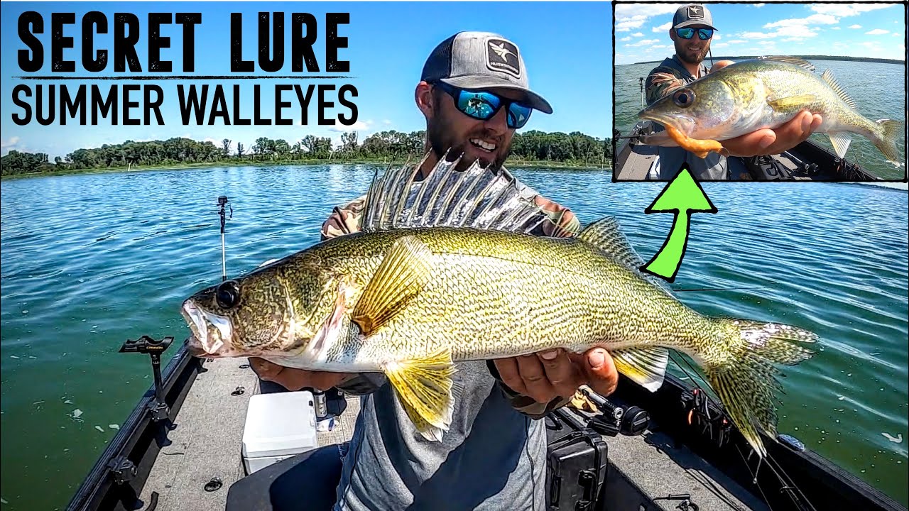 SECRET Lure CRUSHES Summer Walleyes in Shallow Water! 