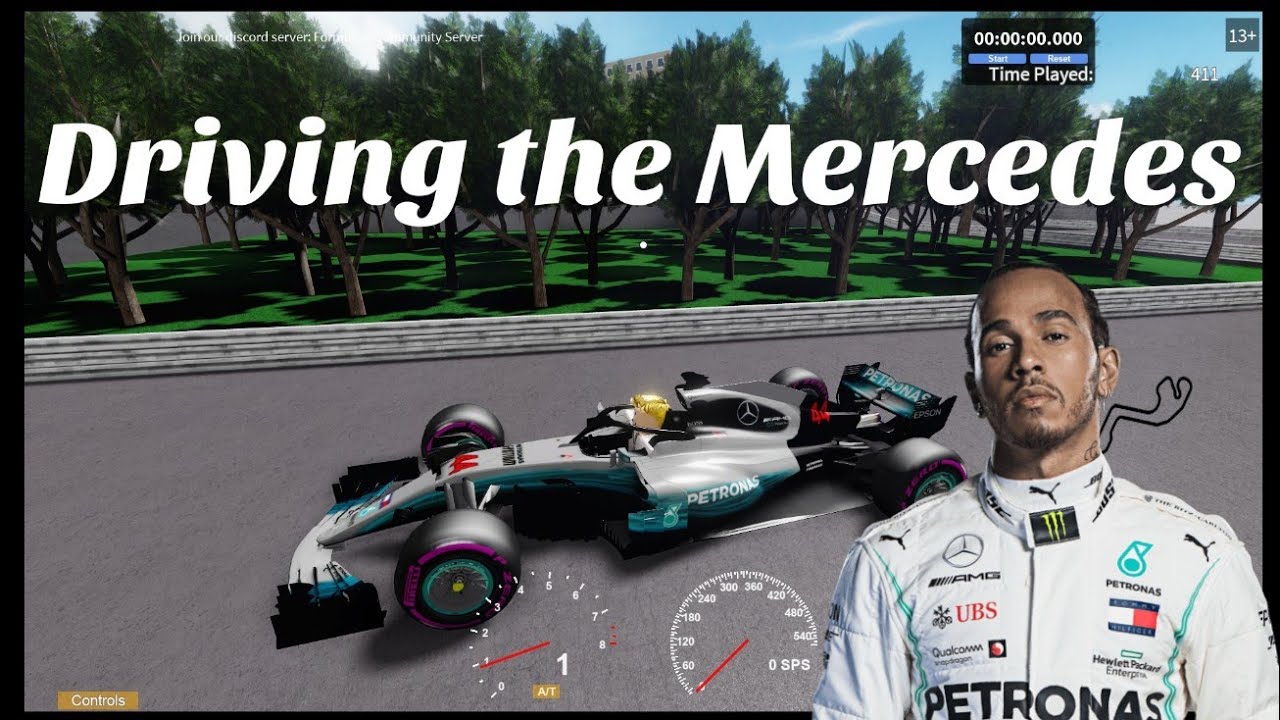 Roblox Formula X 2019 Driving The Mercedes Youtube - pitstop roblox