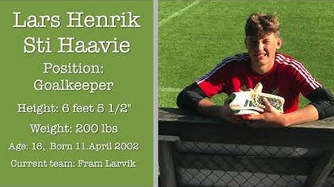 College Soccer Recruiting Video - Lars Haavie - Practice Video