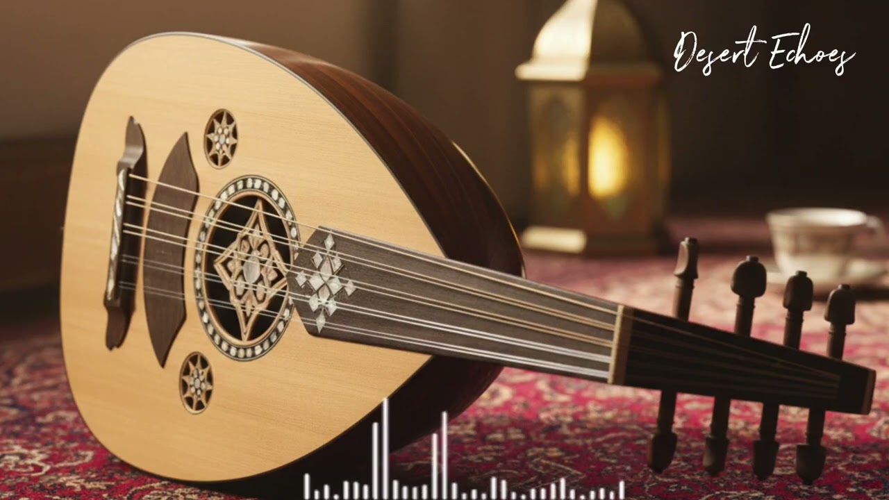 سكون الصحراء تحت ضوء القمر🪕✨